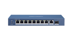 DS-3E0510P-E - 8 Port Gigabit Unmanaged POE Switch