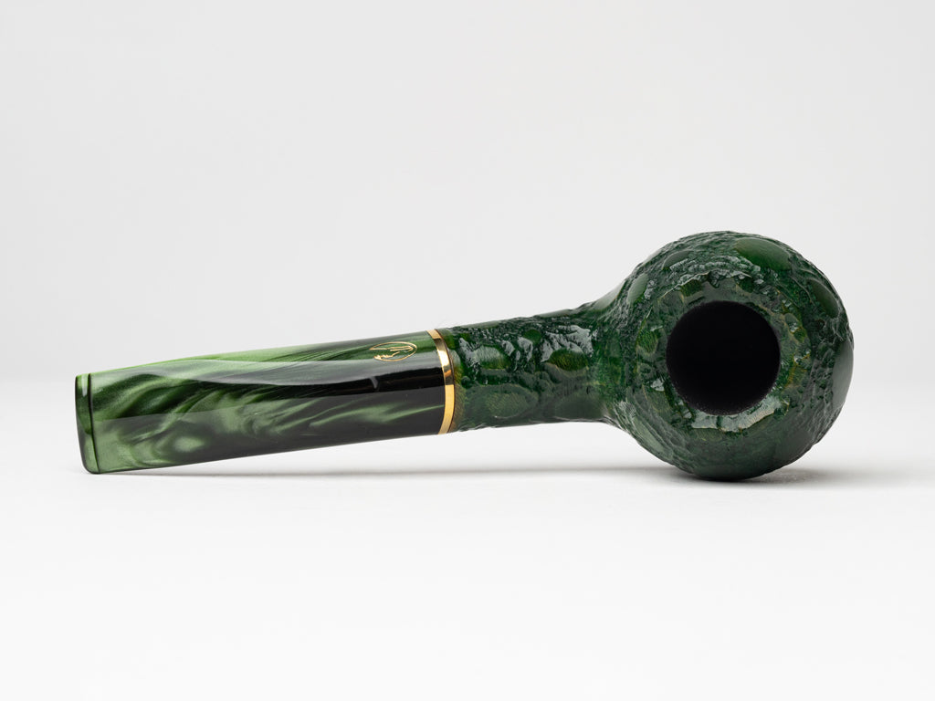 Savinelli Alligator Green (673 KS) (6mm) Tobacco Pipe