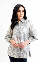 El Mar Minorca Jacquard Shirt - Blue