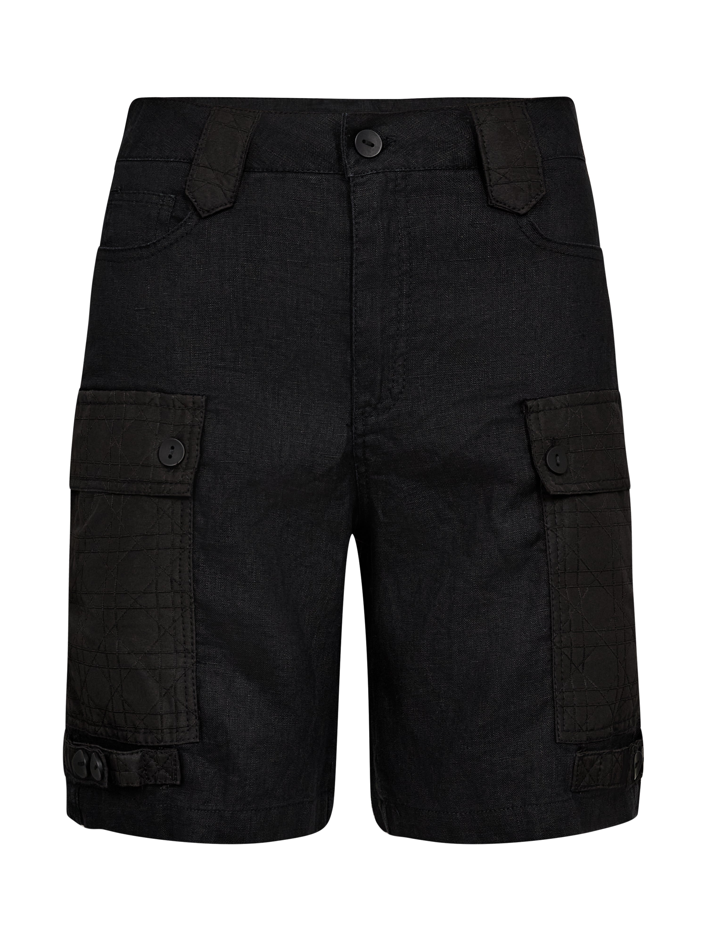 NÜ Dai Leinen shorts Shorts Schwarz