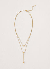 Dainty Girl Necklace - Gold