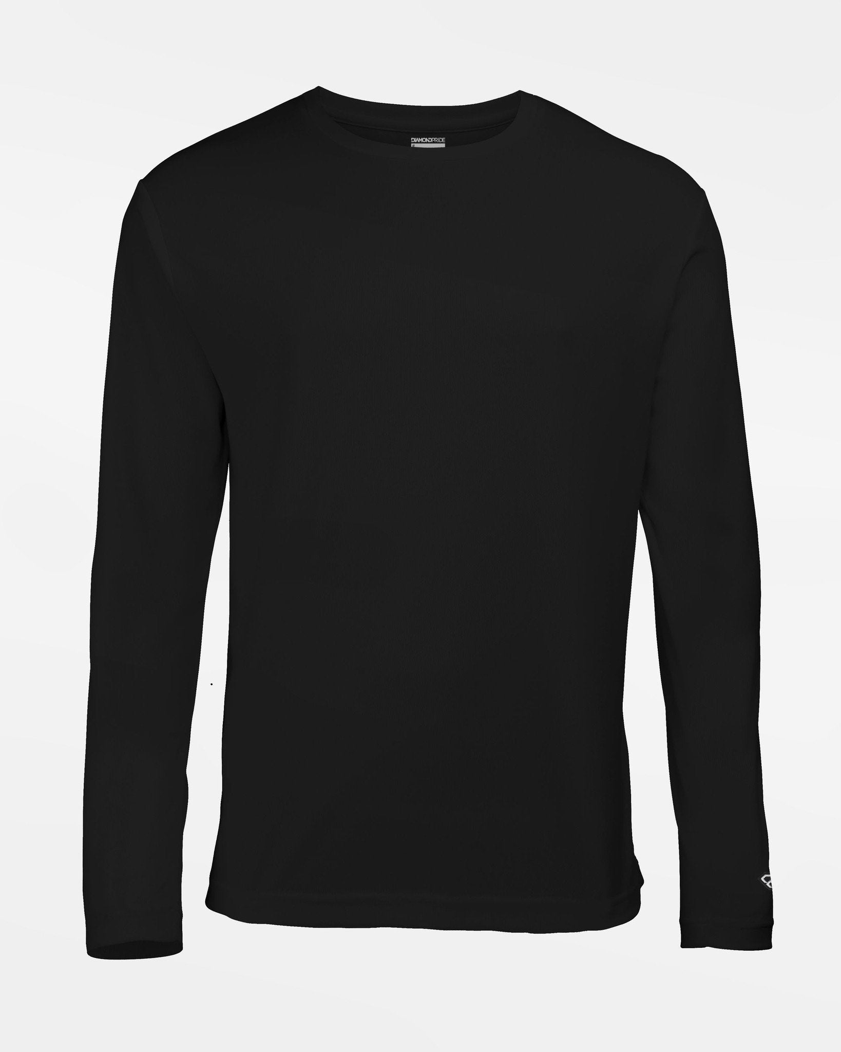 Diamond Pride Basic Functional Longsleeve Shirt "Leipzig Wallbreakers", schwarz-DIAMOND PRIDE