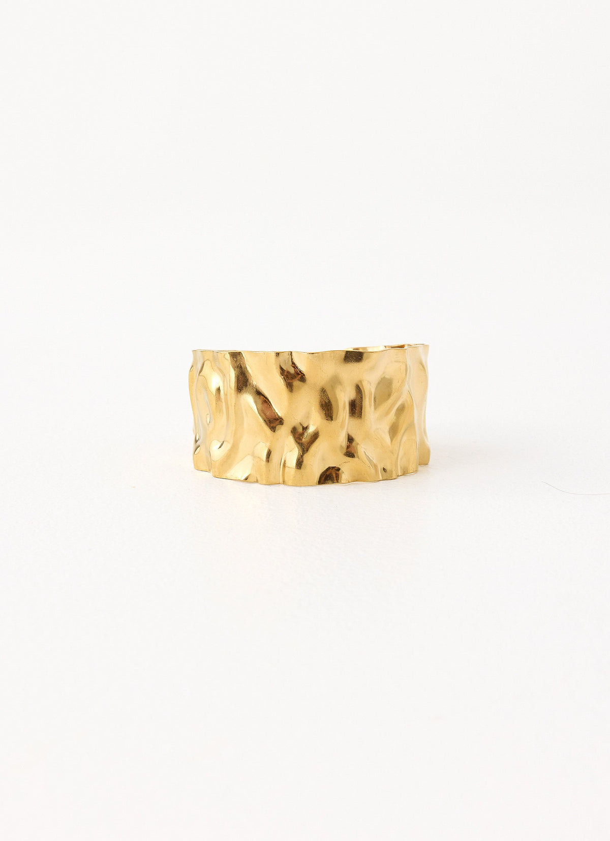 Daisy Drift Bangle - Gold