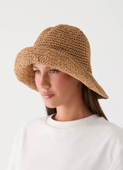 Dusk Flame Hat - Straw