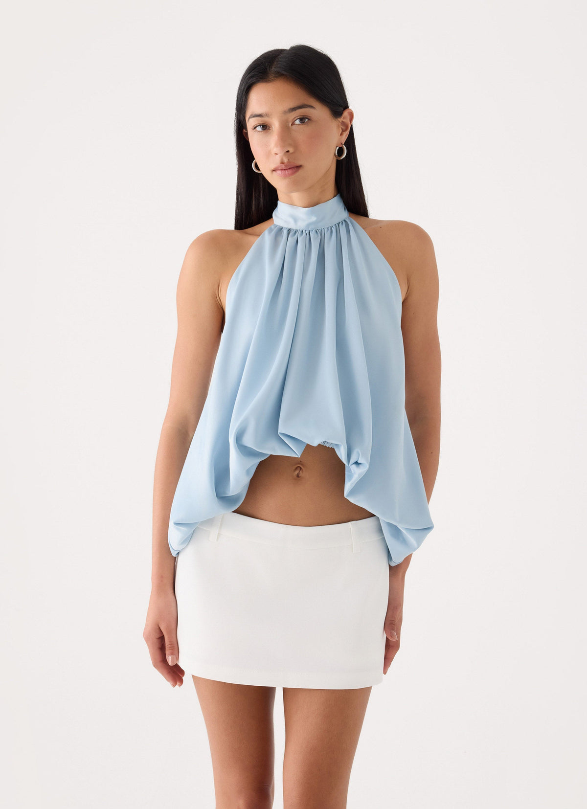 Eirlys Top - Baby Blue