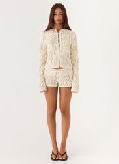 Ellington Long Sleeve Top - Ivory