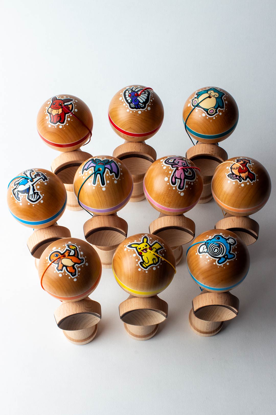 Forest Fire Customs x Sweets Kendamas - Monsters