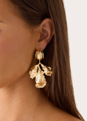 Golden Invite Earrings - Gold