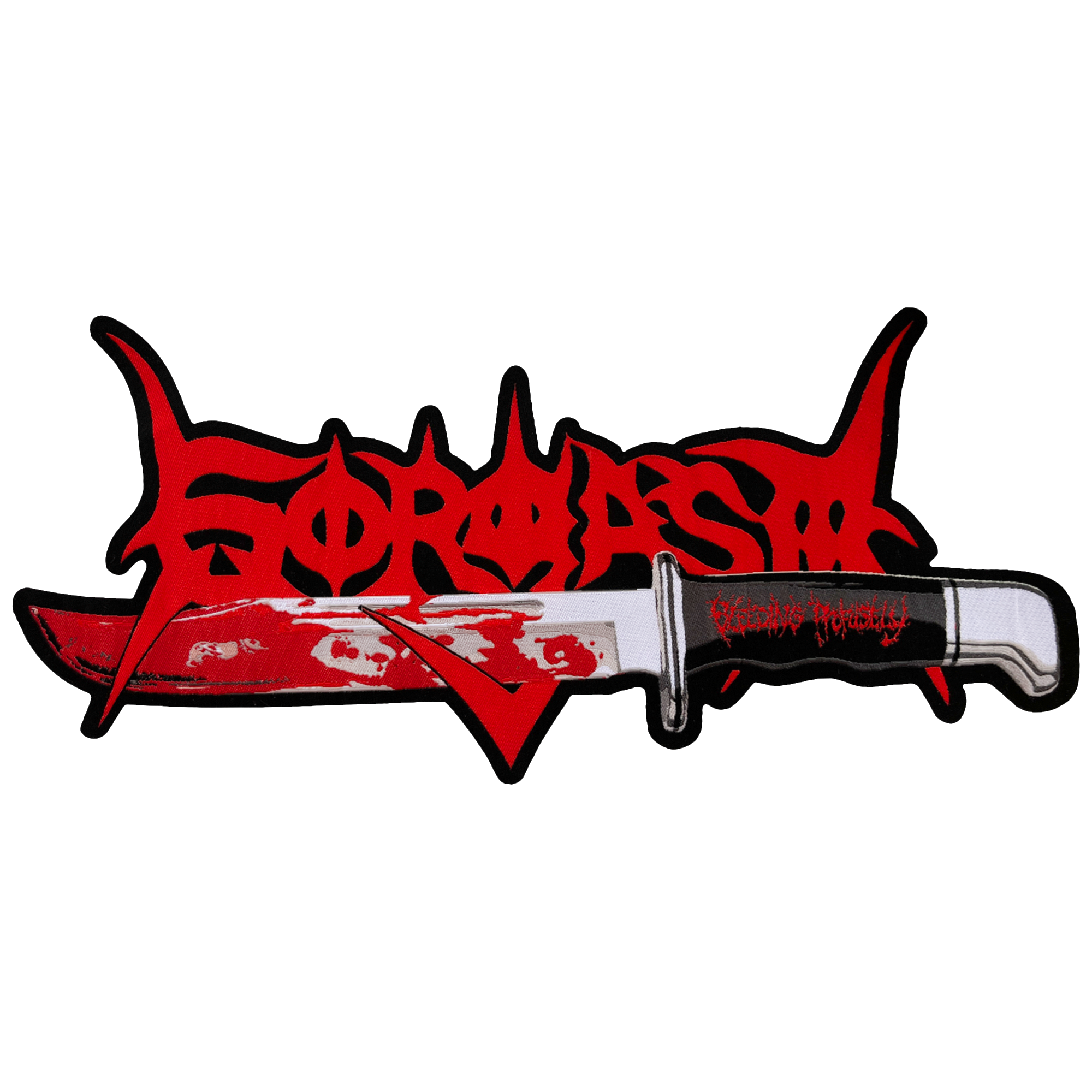 Gorgasm 'Bleeding Profusely' Backpatch