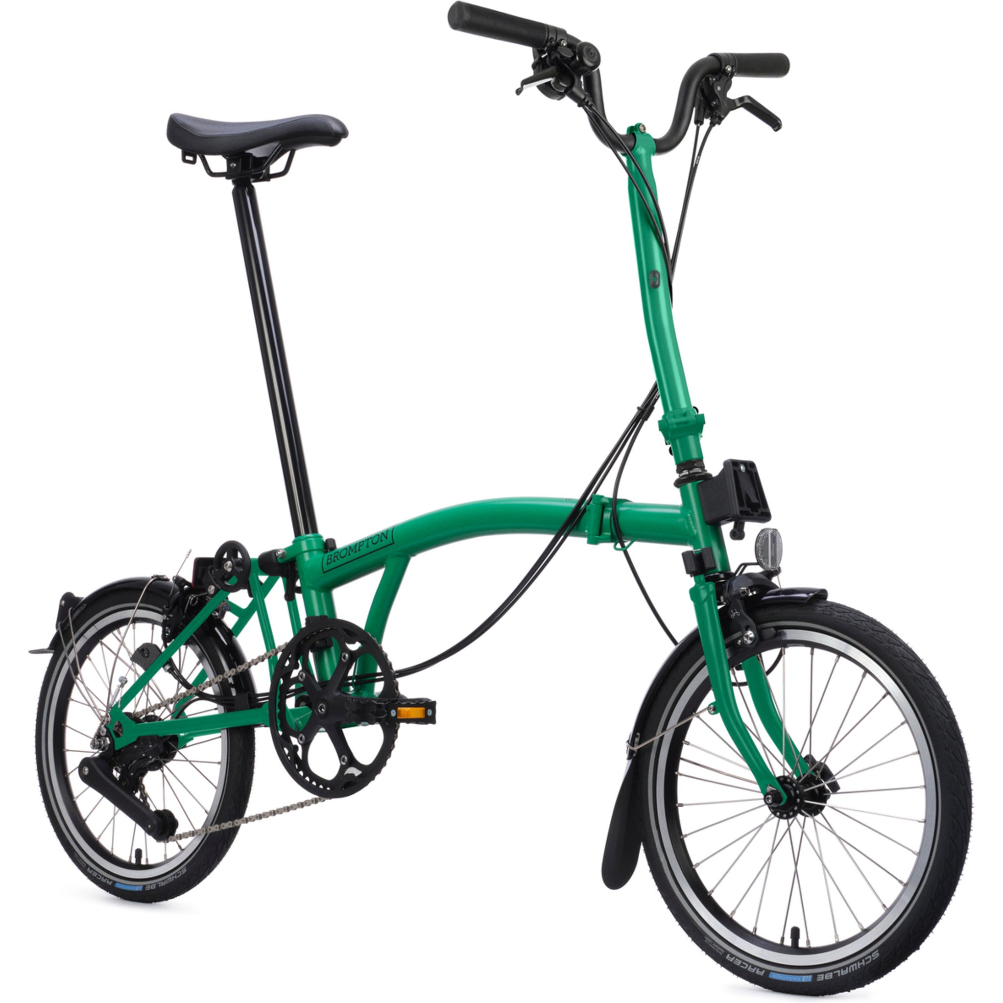Faltrad Brompton C Line High Palm Green 4-Gang