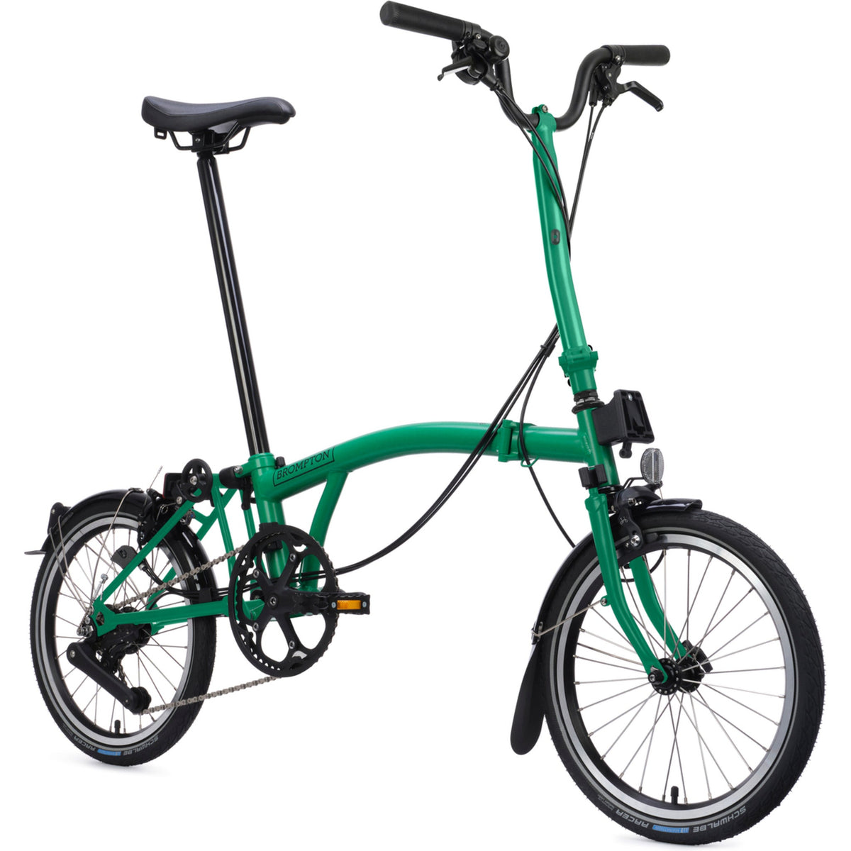 Faltrad Brompton C Line High Palm Green 4-Gang
