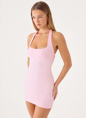 Healthy Habit Mini Dress - Pink