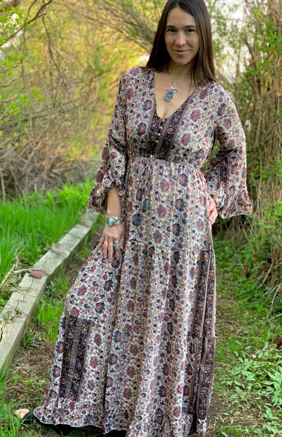 Long Peasant Dress