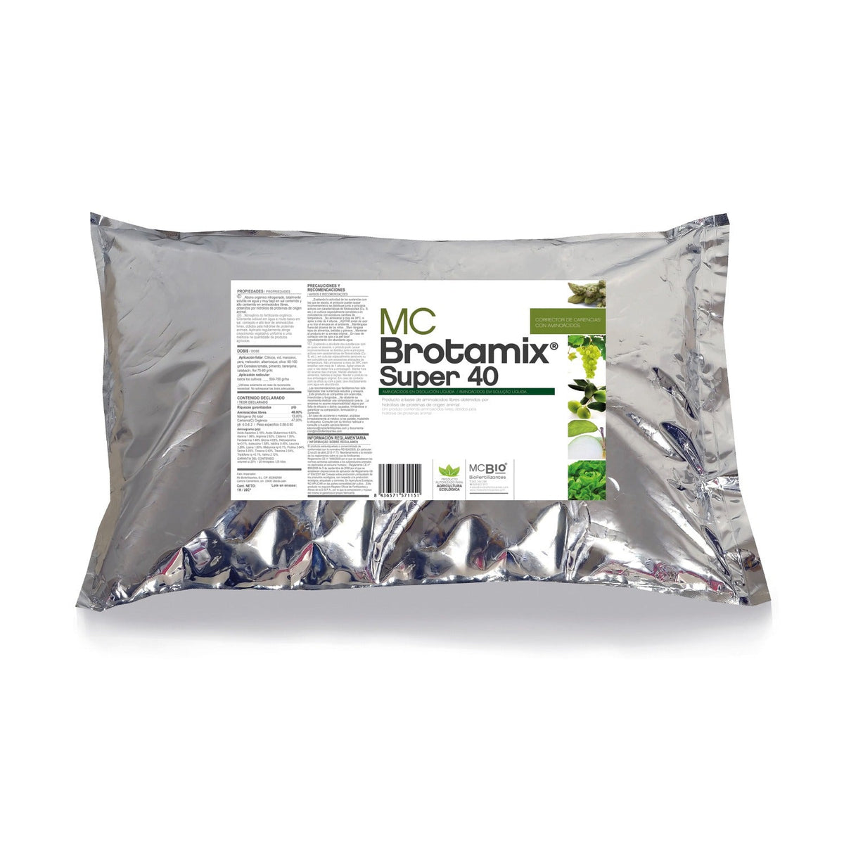 MC BROTAMIX SUPER 40- Abono Orgánico Nitrogenado