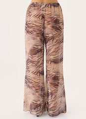 Jadia Flared Pants - Golden Tiger