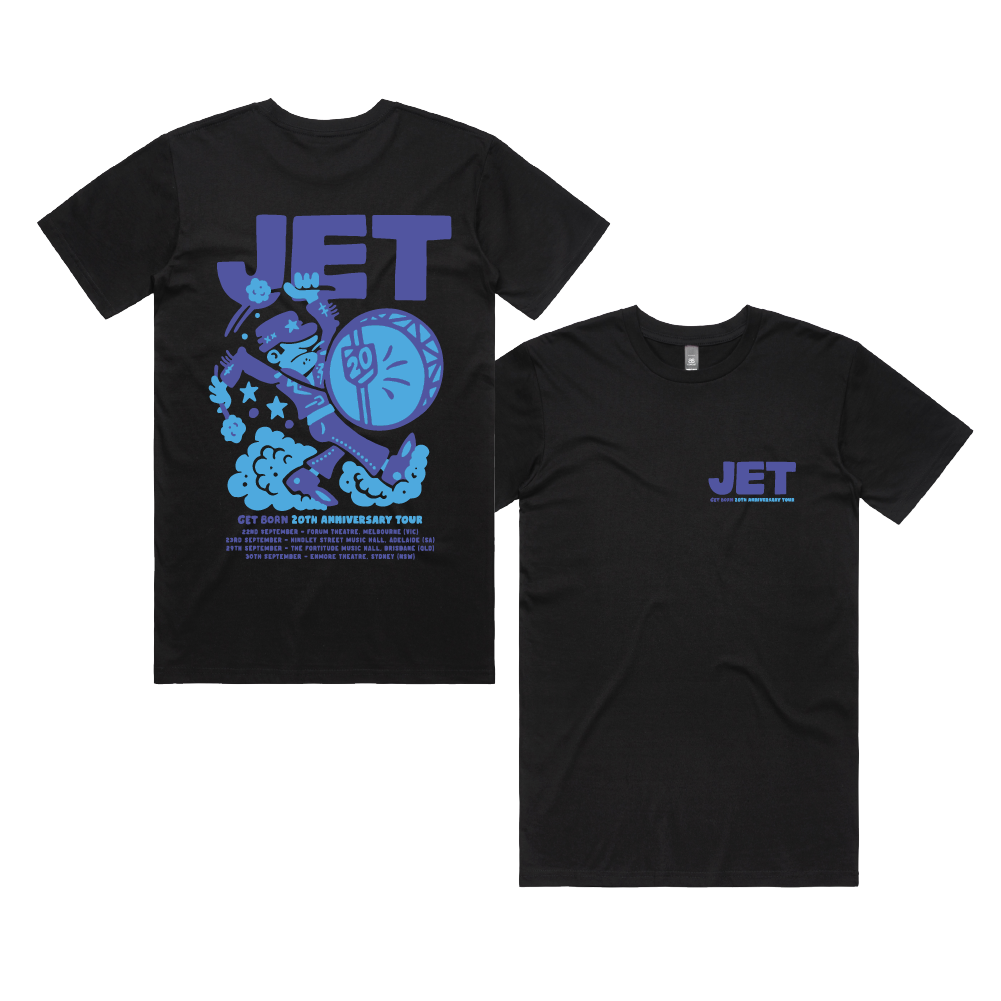 Jet / Drummer Black Tee