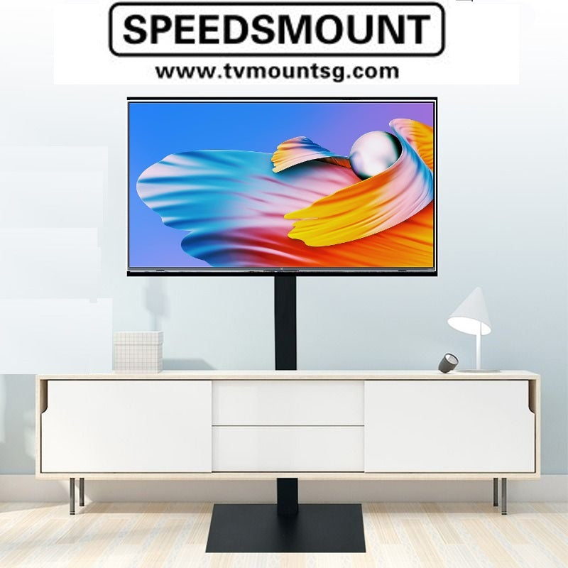 (L99D) 32-47 inch TV monitor Floor Stand SPEEDSMOUNT Display ED LCD display prism+ SPACE saving hidden under furniture