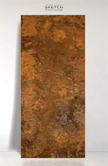Liquid Rust SK145 thin natural stone veneer panel oxidised rust texture feature wall Australia
