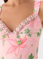 Loop Cami Top - Blooming Spring