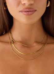 Love Veil Necklace - Gold