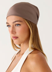 Lover Vibes Head Scarf - Chocolate