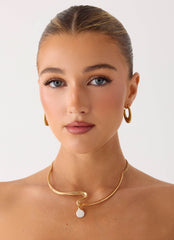 Lumen Choker Necklace - Gold