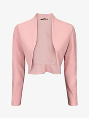 Boléro classique col droit - Rose - 1