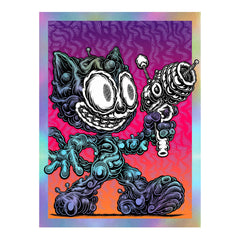 Alien Felix Super Foil Print