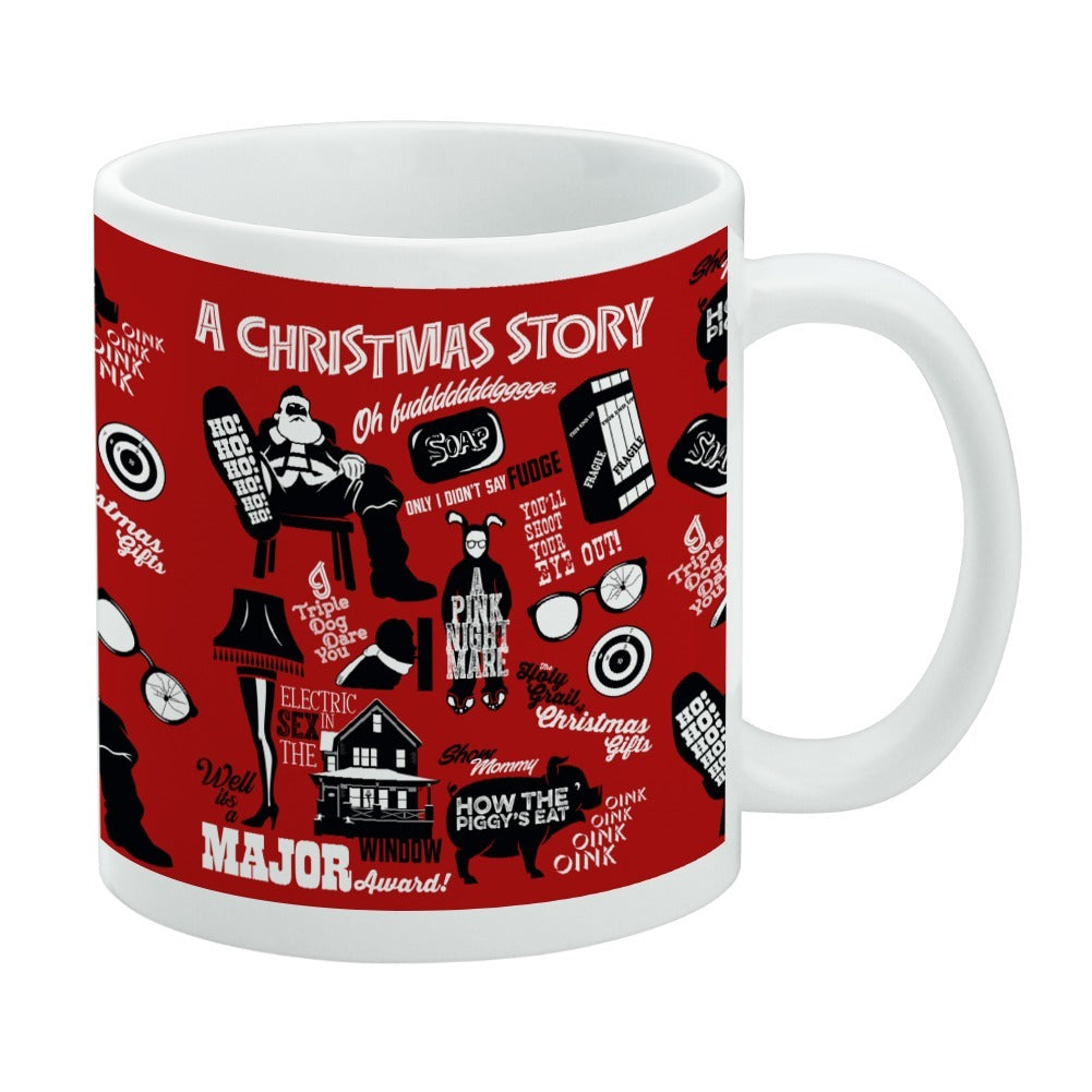 A Christmas Story - Iconic Pattern Mug