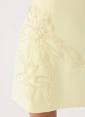 Marta Strapless Mini Dress - Yellow