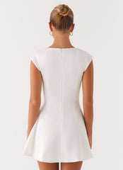 Maryjane Mini Dress - White