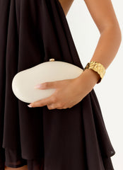Milliani Clutch Bag - Cream