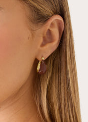 Mocha Dream  Earrings - Brown