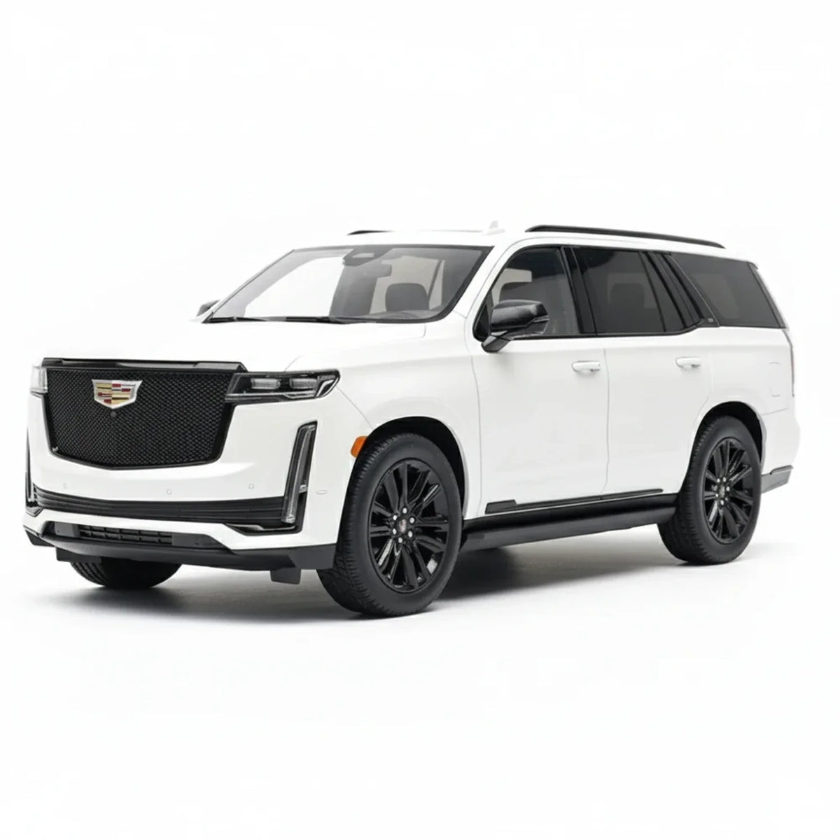 MotorHelix Cadillac 2023 Escalade White 1:18 – Collectible Resin Model Resin