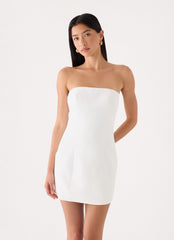 Naomee Mini Dress - White