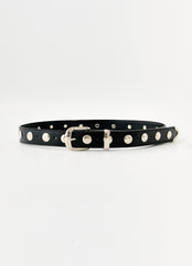 On The List Belt - Black