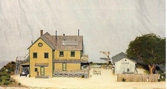 R.B. Hildebrand Box & Barrel Co. 6 HO Tom's Railroad Corner Building Kit