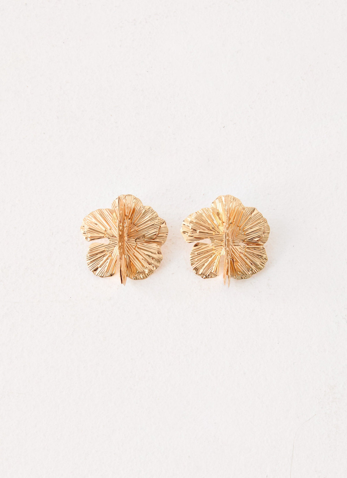 Peachy Dream Earrings - Gold
