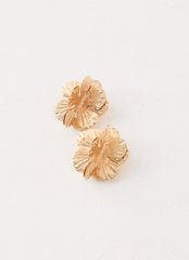 Peachy Dream Earrings - Gold