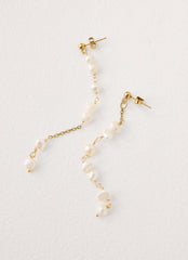 Pearla Earrings - Gold/Pearl