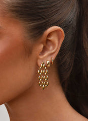 Fireside Gold Earrings - Gold