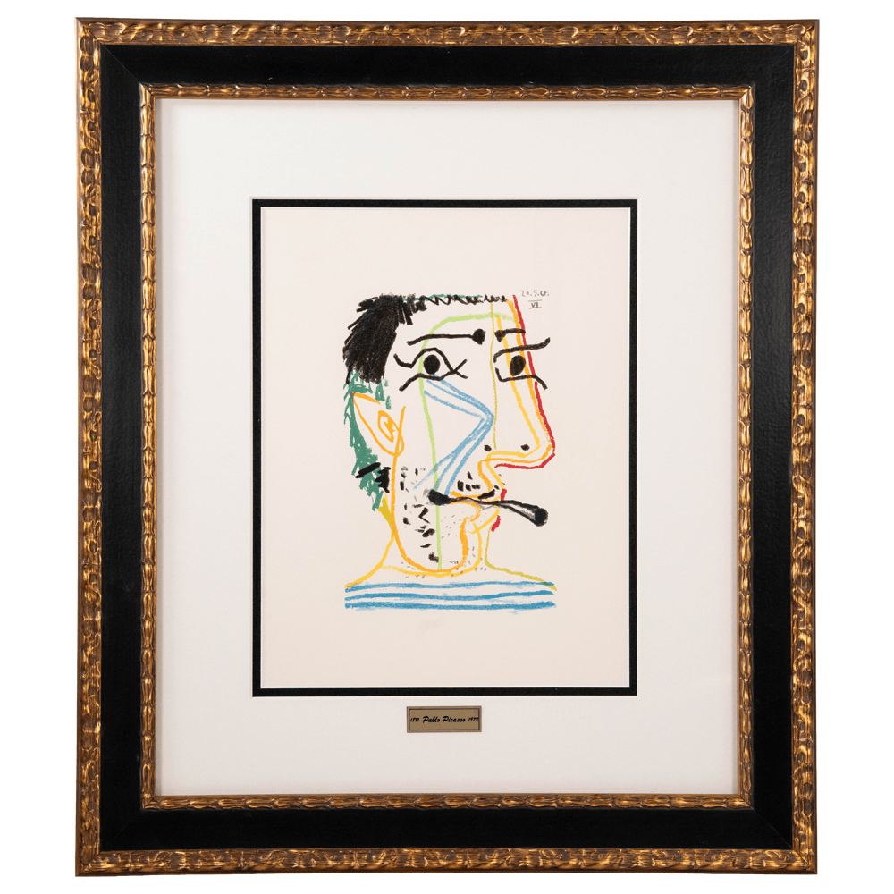 Picasso: Cubist Portrait VI 20.5.64, Le Goût du Bonheur Art G S Pawn