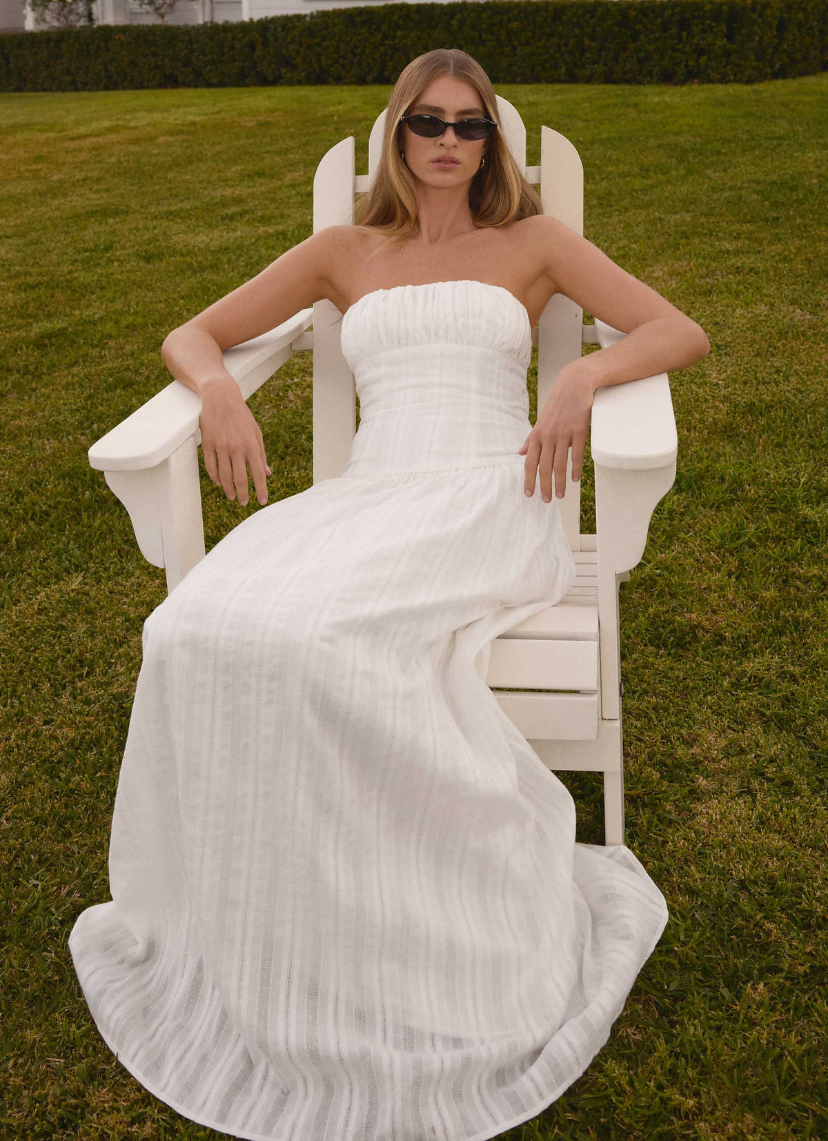 Roslynn Maxi Dress - White