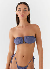 Sabbia Bikini Top - Porcelain Blue