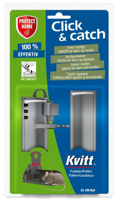 Click & Catch musefelle 2pk