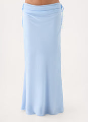 Selesa Maxi Skirt - Blue