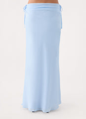 Selesa Maxi Skirt - Blue