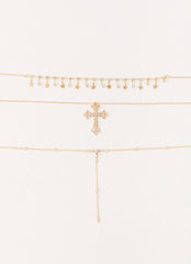 Sinner Multi Necklace - Gold