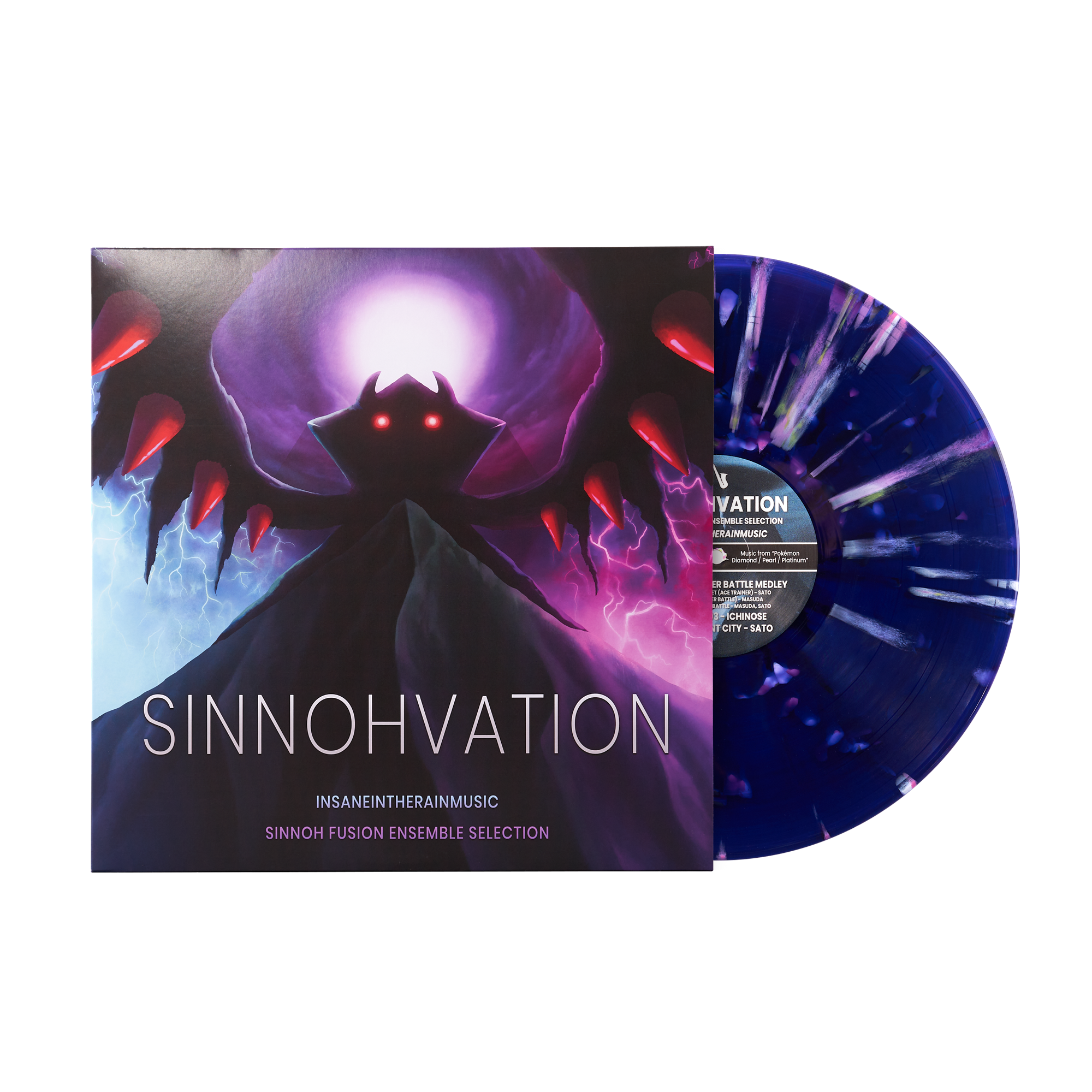 Sinnohvation - insaneintherainmusic (1xLP Vinyl Record)  ["Distortion World" Splatter Variant]