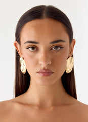 Soft Linger Earings - Gold